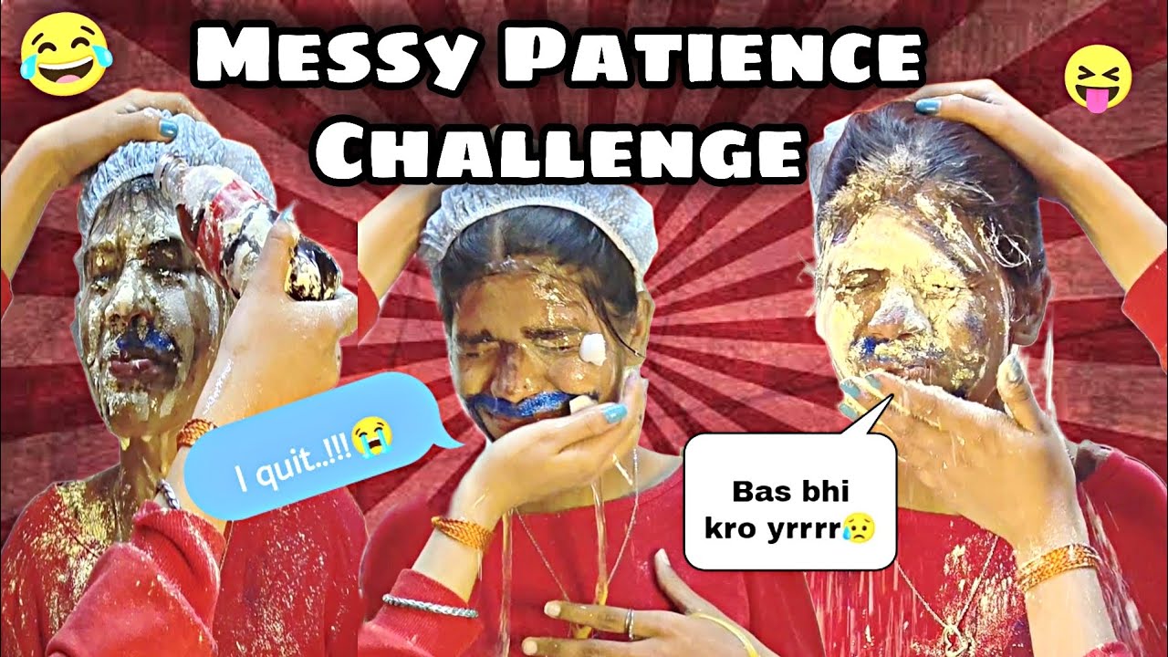 Messy Patience Challenge😥😭||Subscriber requested video🥰|| 