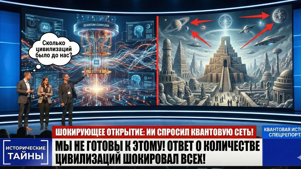 ИИ спросил Квантовую Сеть: сколько цивилизаций было до нас? Ответ шокировал всех