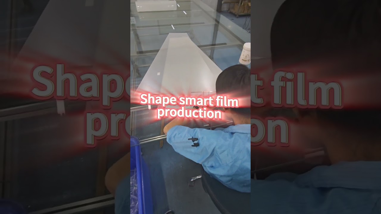 Shape smart film #smartglassfilm #smartfilms #glass