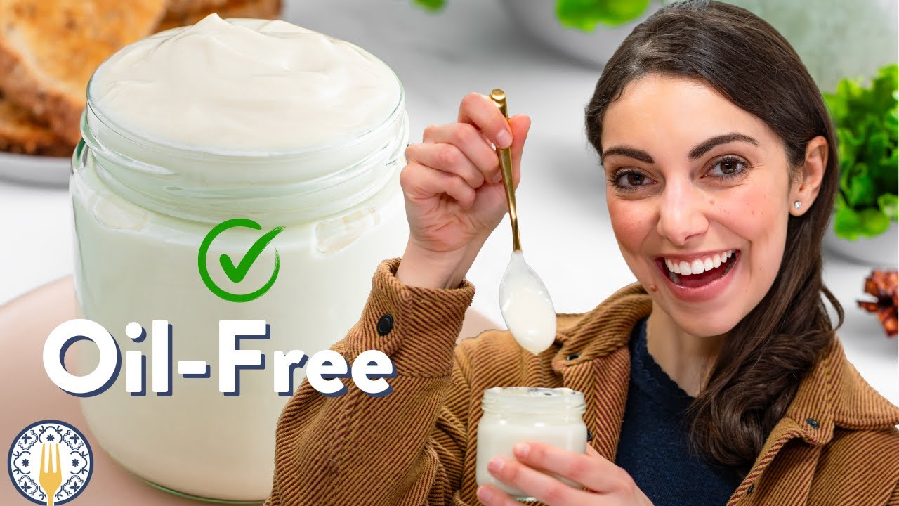 5 Minute Oil-Free Mayo From Tofu 🤯