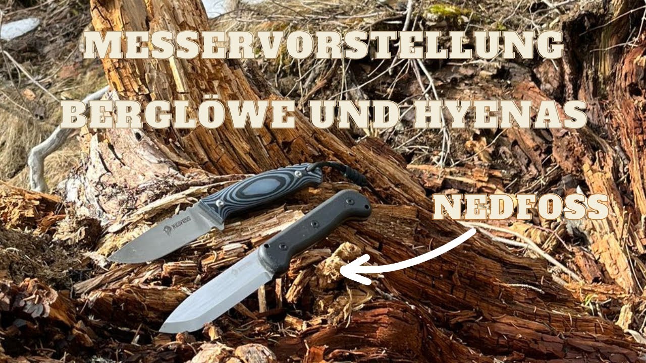Messervorstellung! Nedfoss Berglöwe & Hyenas! Meine Meinung! 