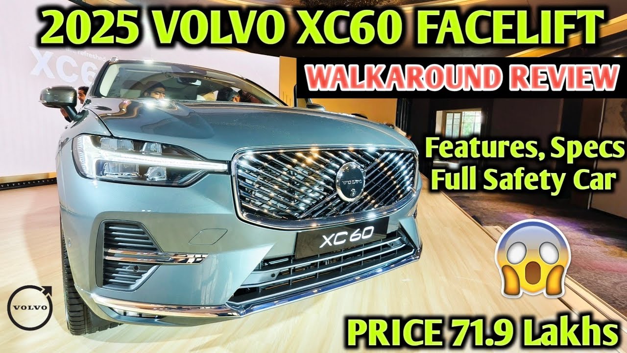 2025 Volvo XC60 Facelift Launched Walkaround Review | Price, Features Explained | JD Vlogs Delhi