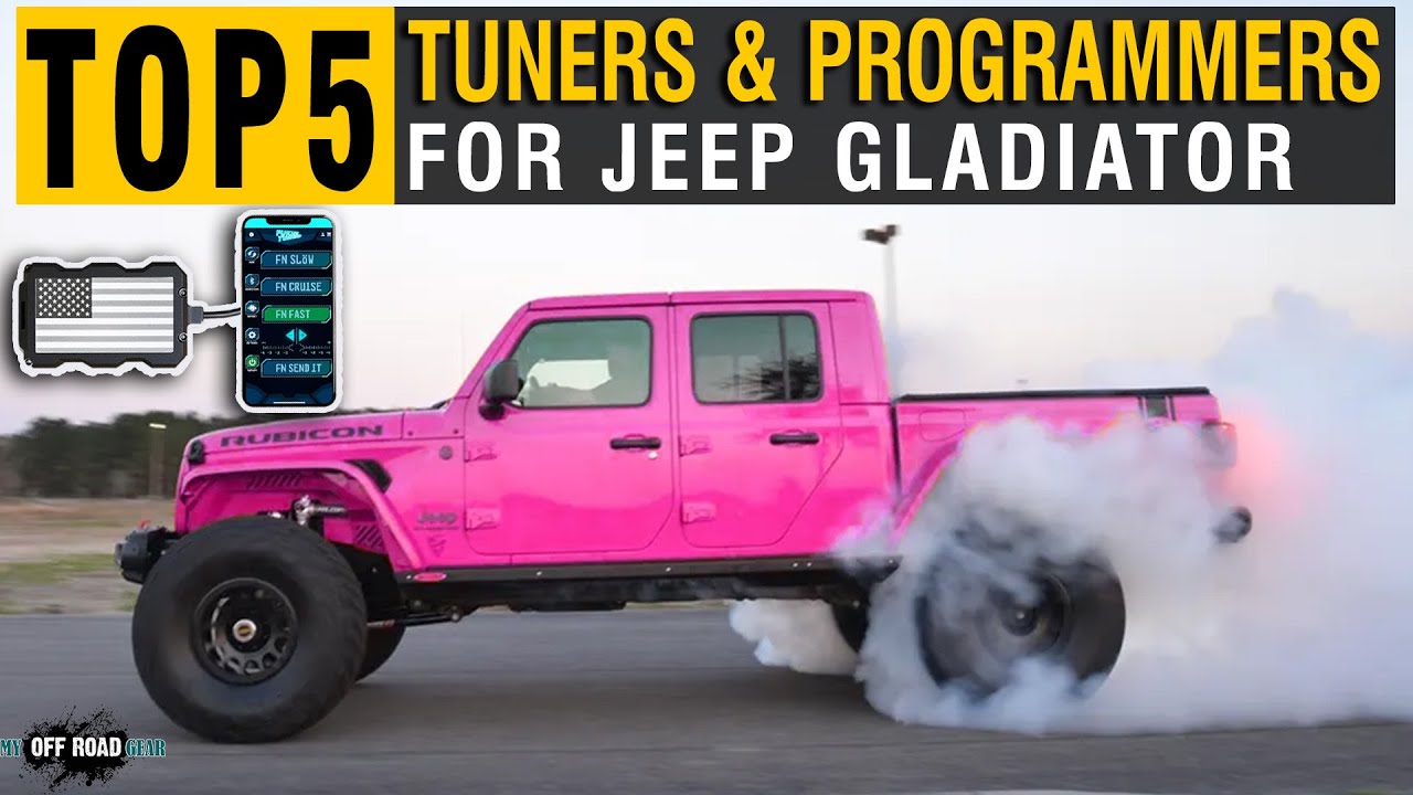 🥇 Top 5 Tuner and Programmers for Jeep Gladiator JT  [Best Deals 2026]