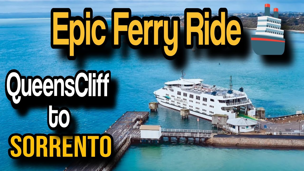 Queenscliff to Sorrento Ferry Adventure ⛴️| Scenic Coastal Views & Travel Guide