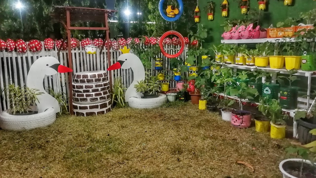 Containerized Garden | Recycled Materials | Gulayan sa Paaralan | Recycled Plastic bottles ideas