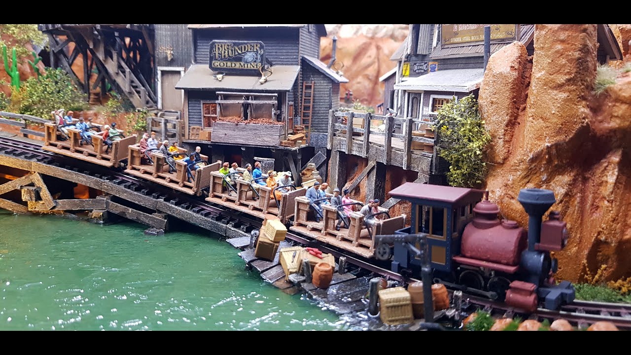 Big Thunder Mountain model layout project part 7