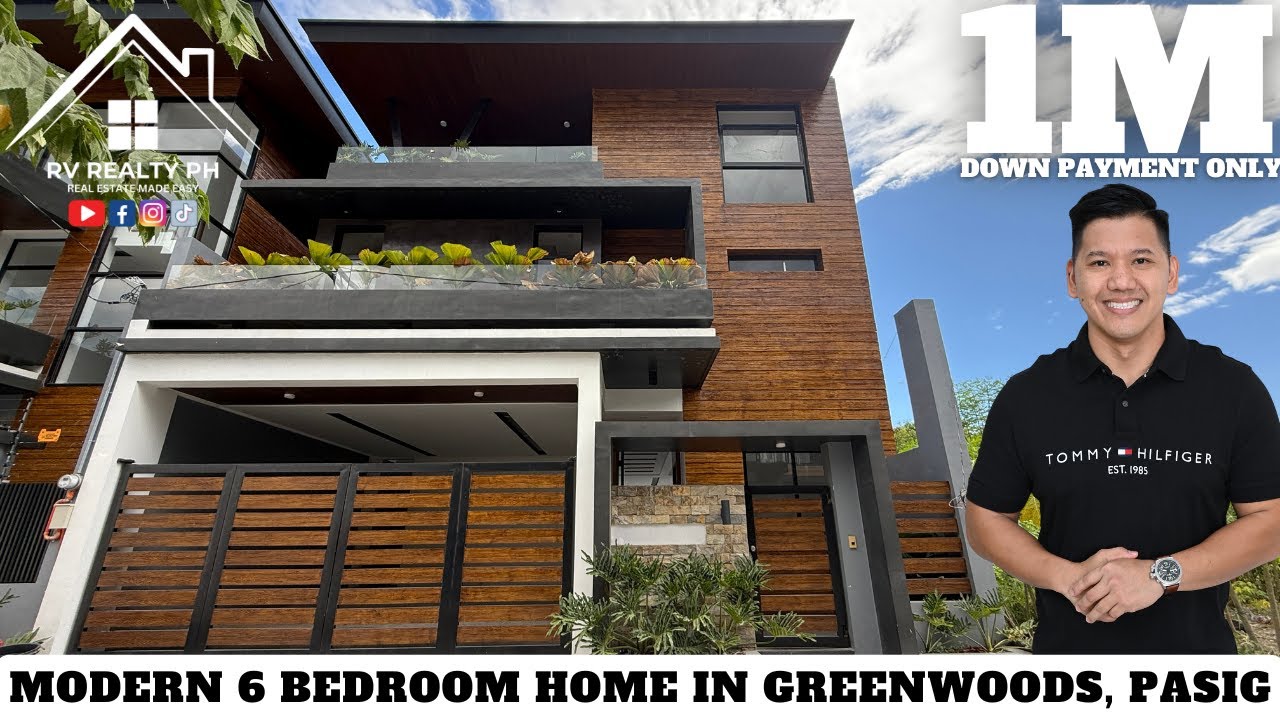 House Tour 49: Modern 6 Bedroom Home in Greenwoods! ₱1M DOWN PAYMENT ONLY‼️