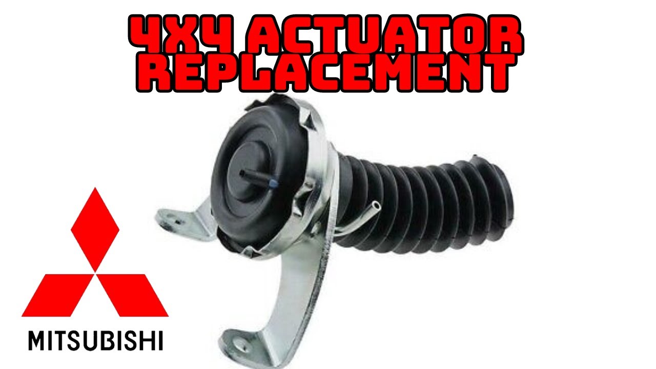 4x4 Actuator replacement on Mitsubishi L200