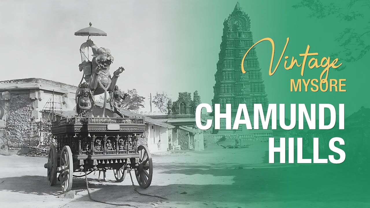 Vintage  Chamundi Hills, Mysore: Timeless Charm