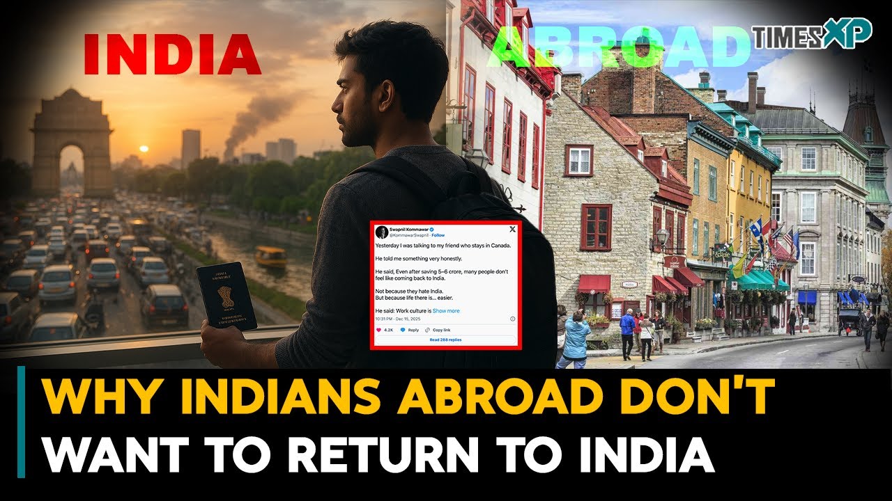 Indians Abroad Reveal Why They Want To Never Return Back| Indians In The U.S.