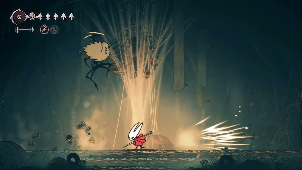 Hollow Knight Silksong Прохождение часть 10 вдова