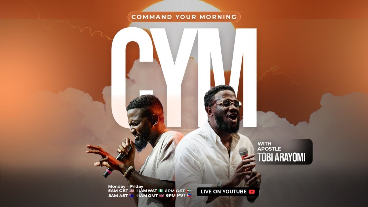 COMMAND YOUR MORNING with Apostlt Tobi Arayomi | March 19, 2026