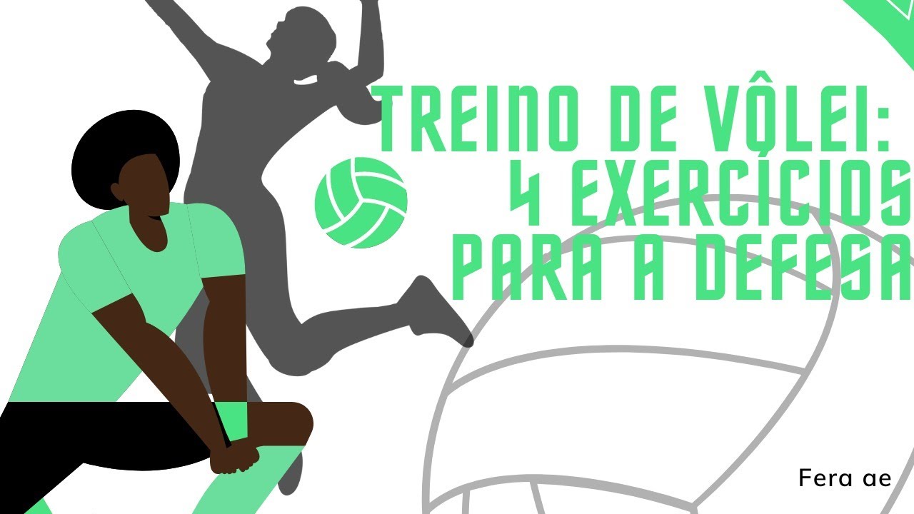 TREINO DE VÔLEI: 4 EXERCÍCIOS PARA A DEFESA