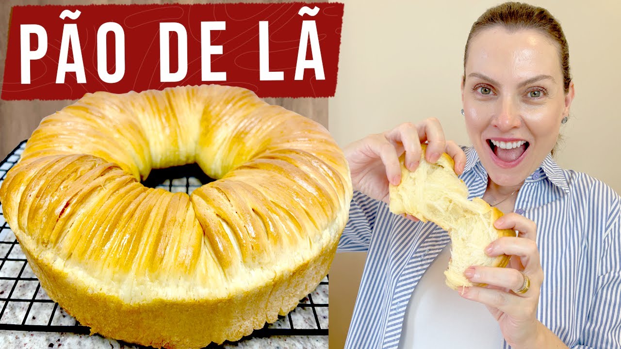 PÃO DE LÃ - FOFINHO COMO NOVELO DE LÃ - ROSCA MACIA