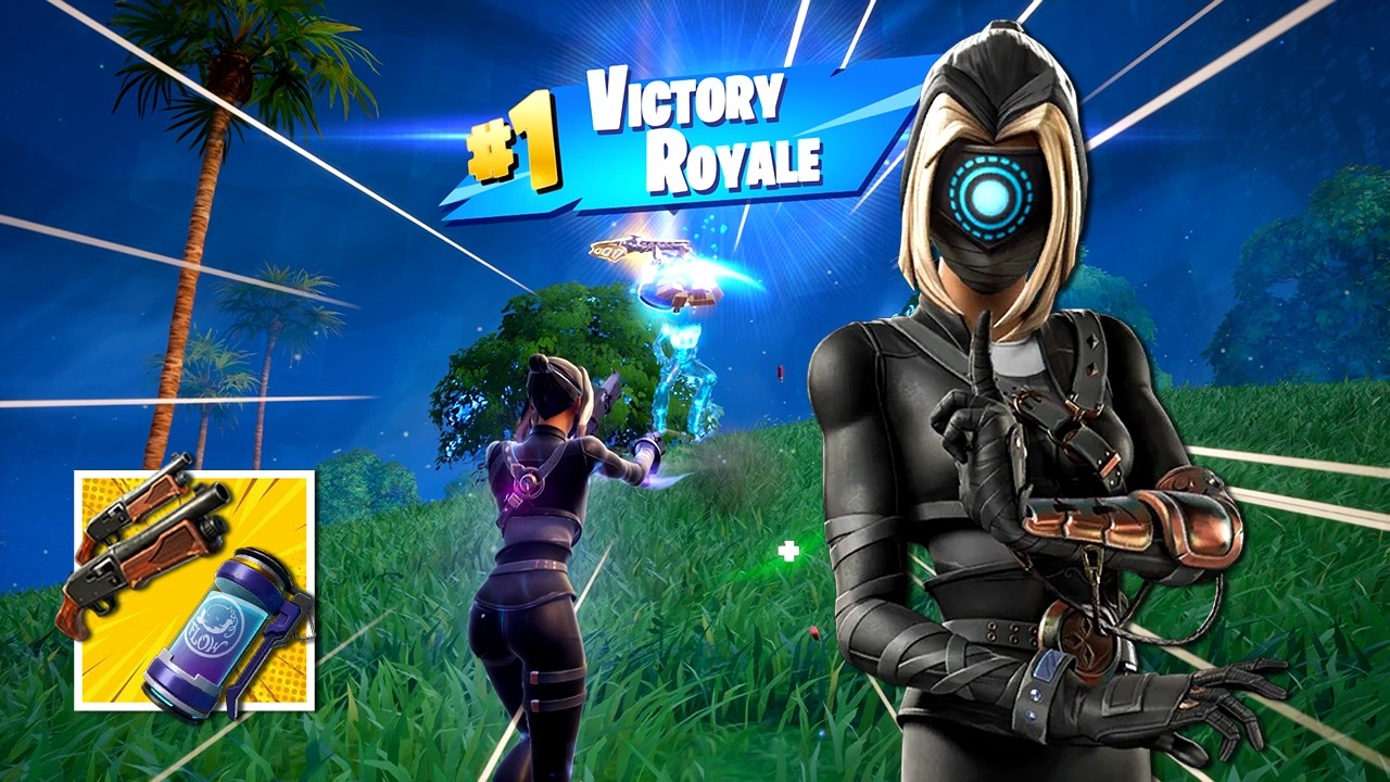 Focus Skin - Fortnite Zero Build Victory Royale Gameplay