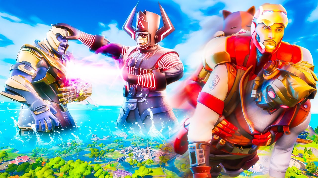 LA VENGANZA DE GALACTUS Y THANOS (PARTE 1) | Película de Fortnite x Marvel (Historia)