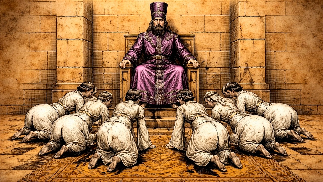El rey Jerjes: poder absoluto, lujuria y la mutilación más salvaje | Historia para Dormir