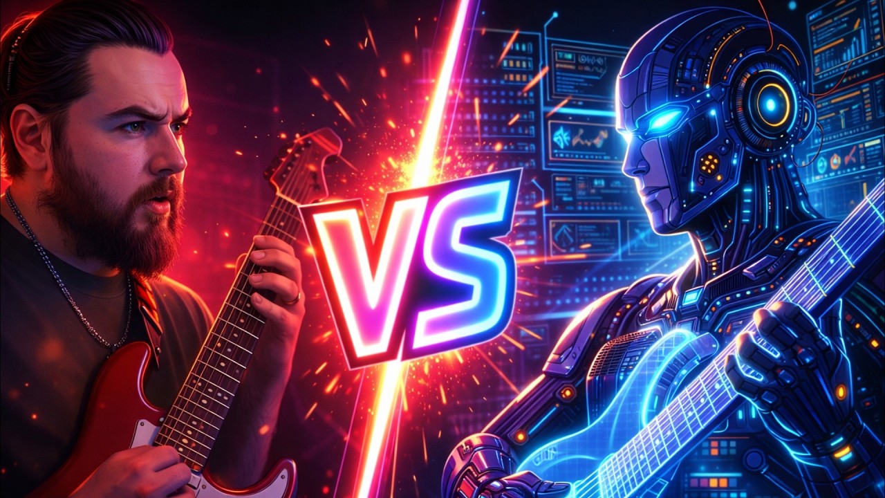Я ПРОИГРАЛ НЕЙРОСЕТИ? Гитарист vs AI — шокирующий результат (Suno AI)