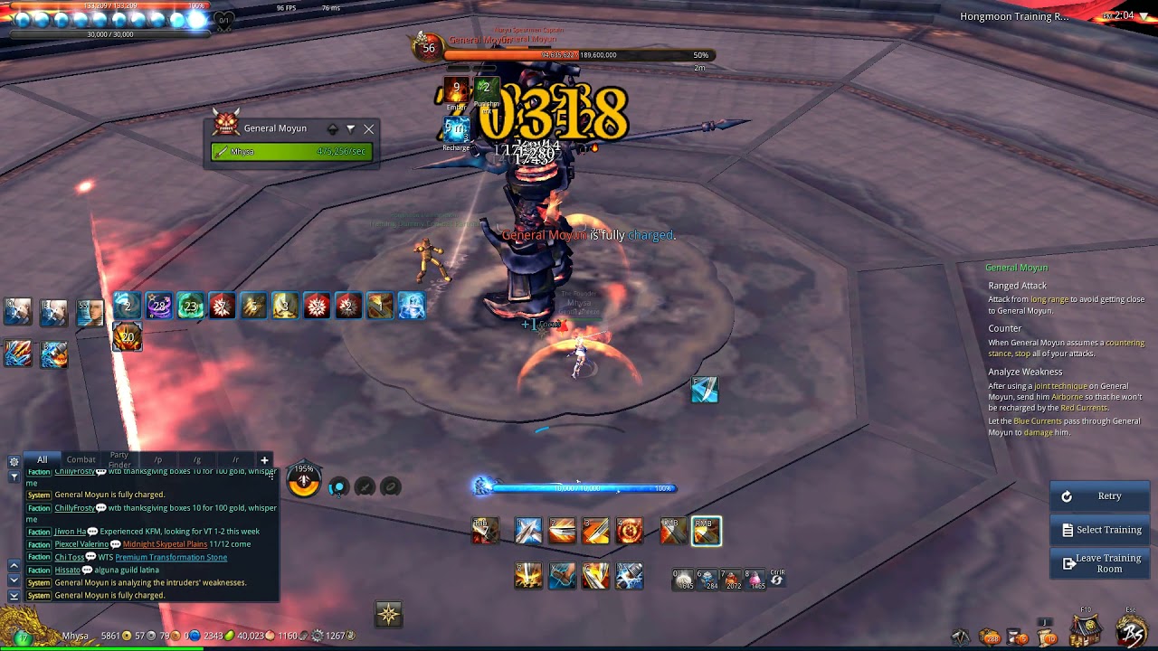 [Blade and Soul] Moyun Fire BM 467k (Ancestral + King Gloves)