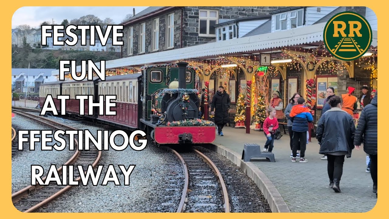 🎄✨ Festive Fun at the Ffestiniog Railway | Christmas Trains & Santa's Magical Carriage Grotto