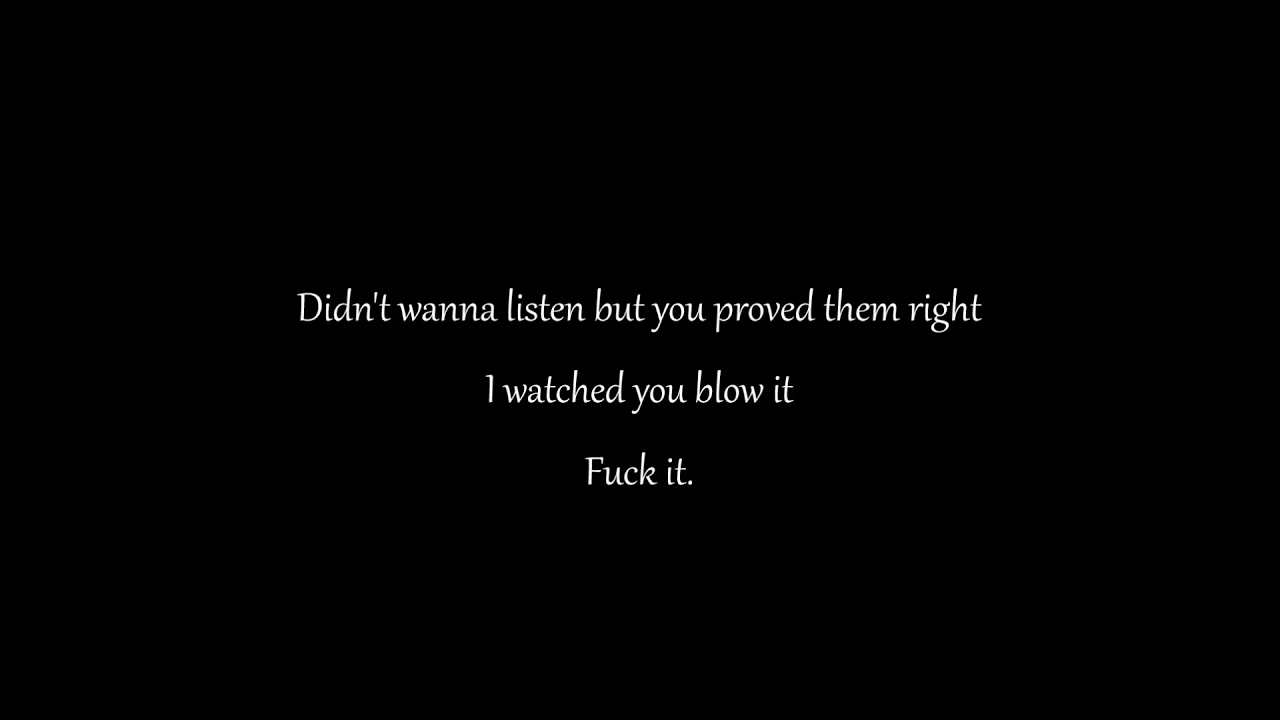 Awsten Knight-Worst (lyrics)
