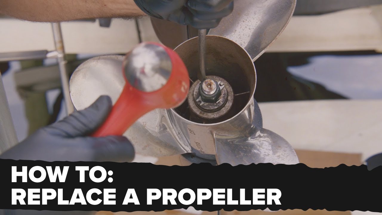 How to Remove and Install a Mercury Outboard Propeller