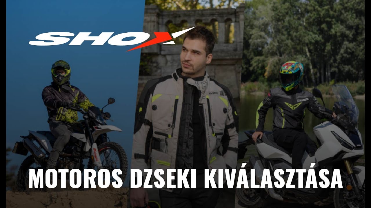 Hogyan válaszd ki a megfelelő motoros dzsekit?