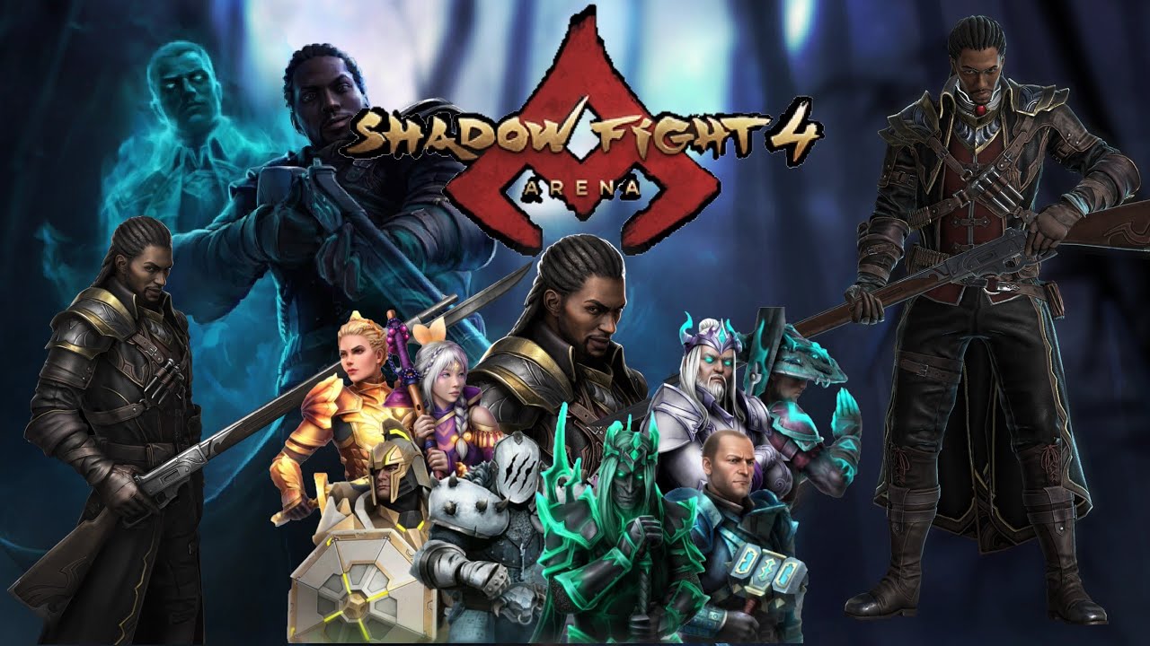 Shadow Fight 4 Lord Gideon VS All Bosses