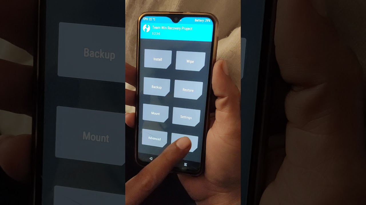 No OS is install #root #os is not install #twrp #samsung m20