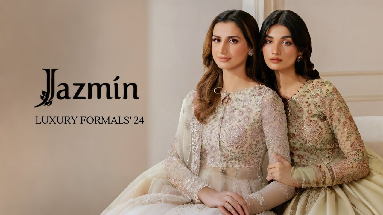 Jazmin Luxury Formals'24 | Jazmin Luxury Formal Unstitched Collection 2024