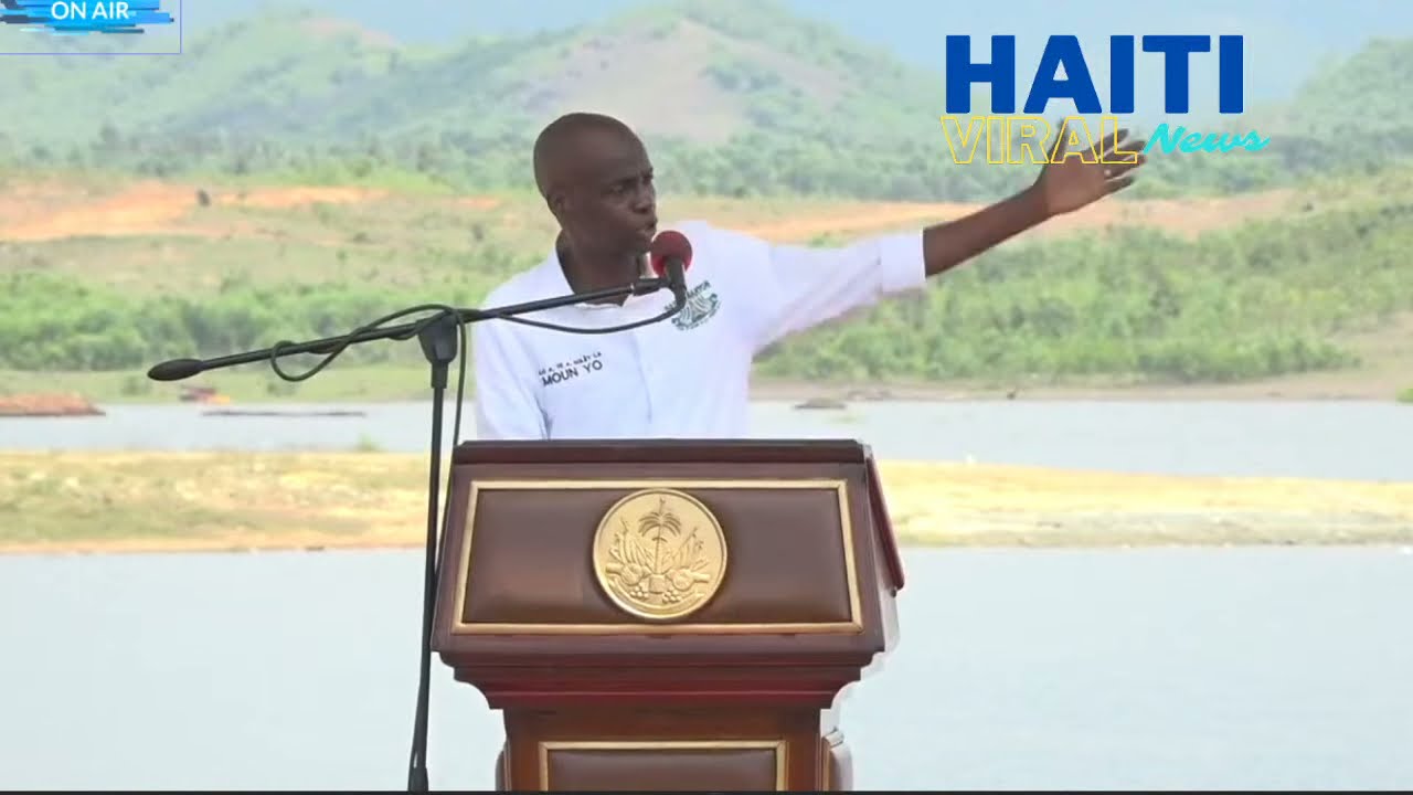 Diskou Tèt Chaje Prezidan Jovenel Moise fè nan Inogirasyon Baraj Maryon an Li Tape Opozisyon an