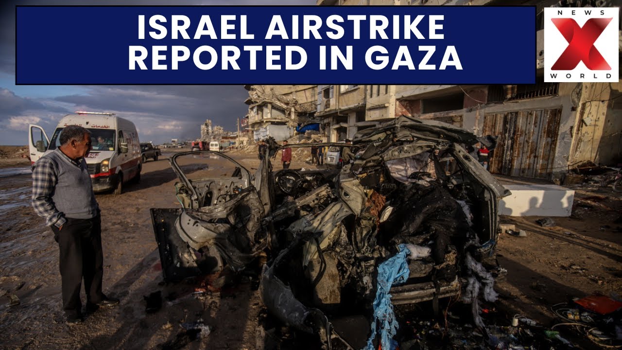 Israel-Gaza War Update: Israeli airstrike kills one in western Gaza| NewsX World