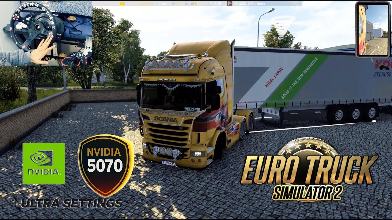 Euro Truck Simulator 2 Ultra Graphics 🚛  Nvidia 5070 2k/60 fps #ets2 #eurotrucksimulator2 #gaming