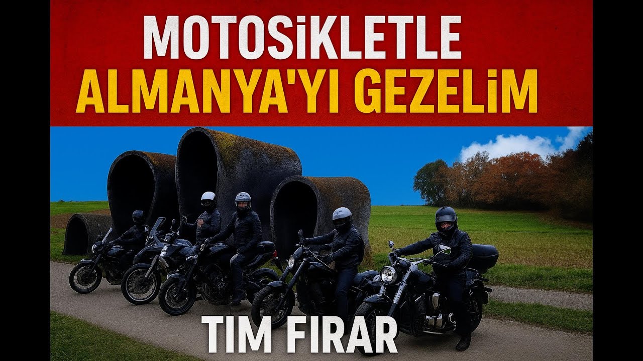 Buchenweg Ravenstein. Motosiklet Gezisi. Almanya. Motorradtour. Heilbronn. Ravenstein.