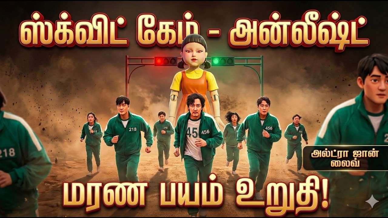 உயிரா? பணமா? 💰 ஸ்க்விட் கேம் அதிரடி! | Squid Game Unleashed Tamil | Ultra John Live