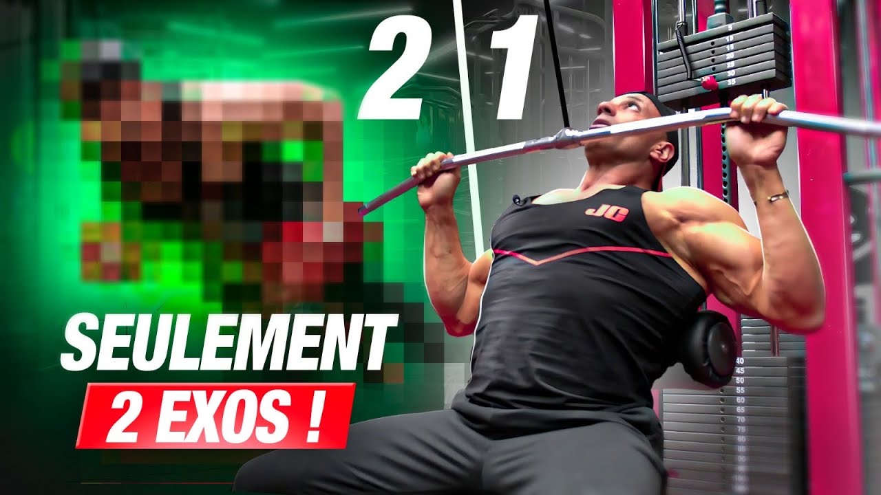 Les 2 SEULS EXOS 😱 de Dorsaux dont tu as besoin ! ( Pour + de masse )