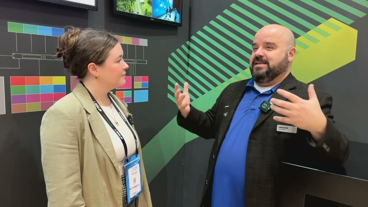 Christie Sapphire 4K40-RGBH – First High-Brightness Hybrid RGB Laser Projector Debuts at ISE 2025