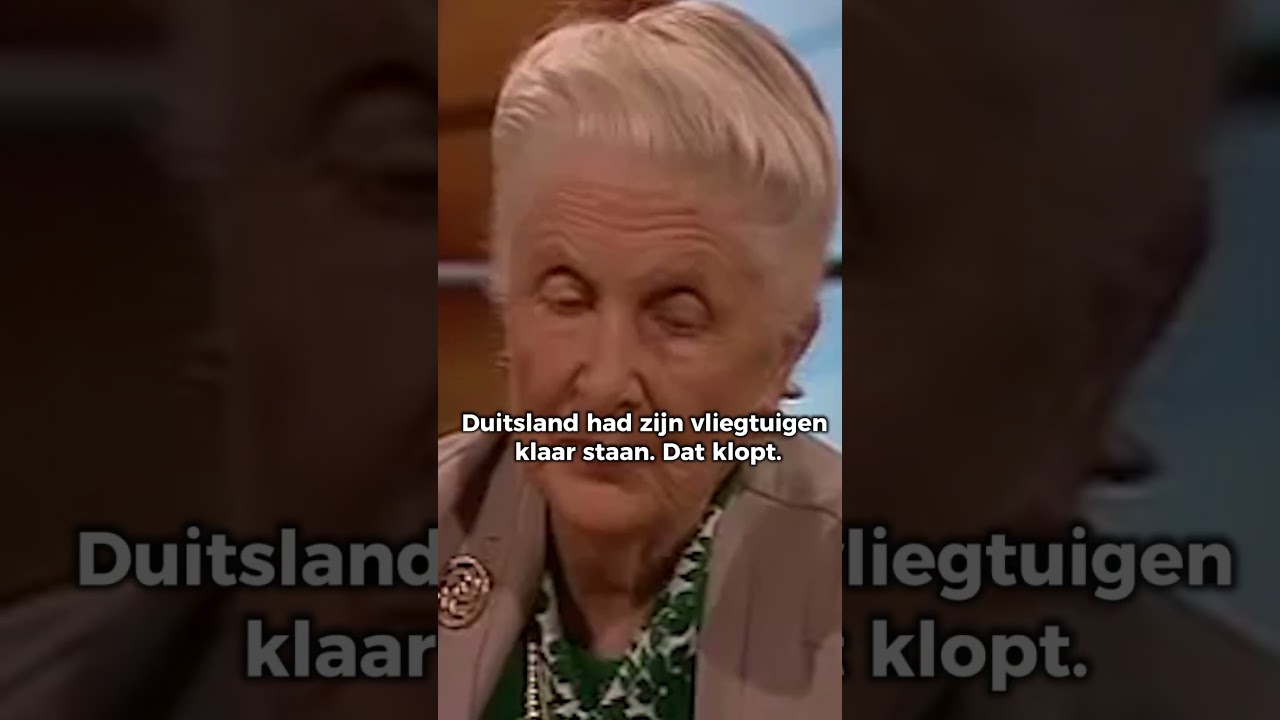 Oud-NSB'er Florrie Rost van Tonningen over de Duitse inval van Nederland