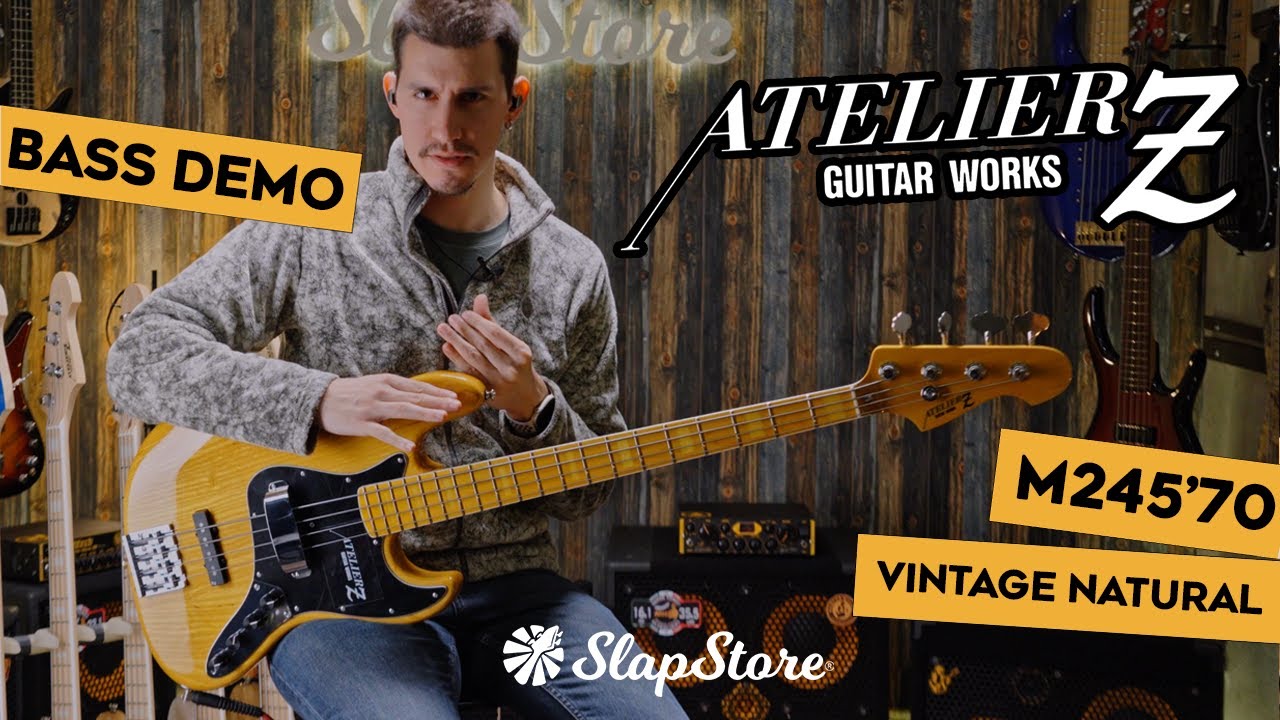 Bass Review: Atelier Z M245'70 Vintage Natural (ft. @DavidVause)