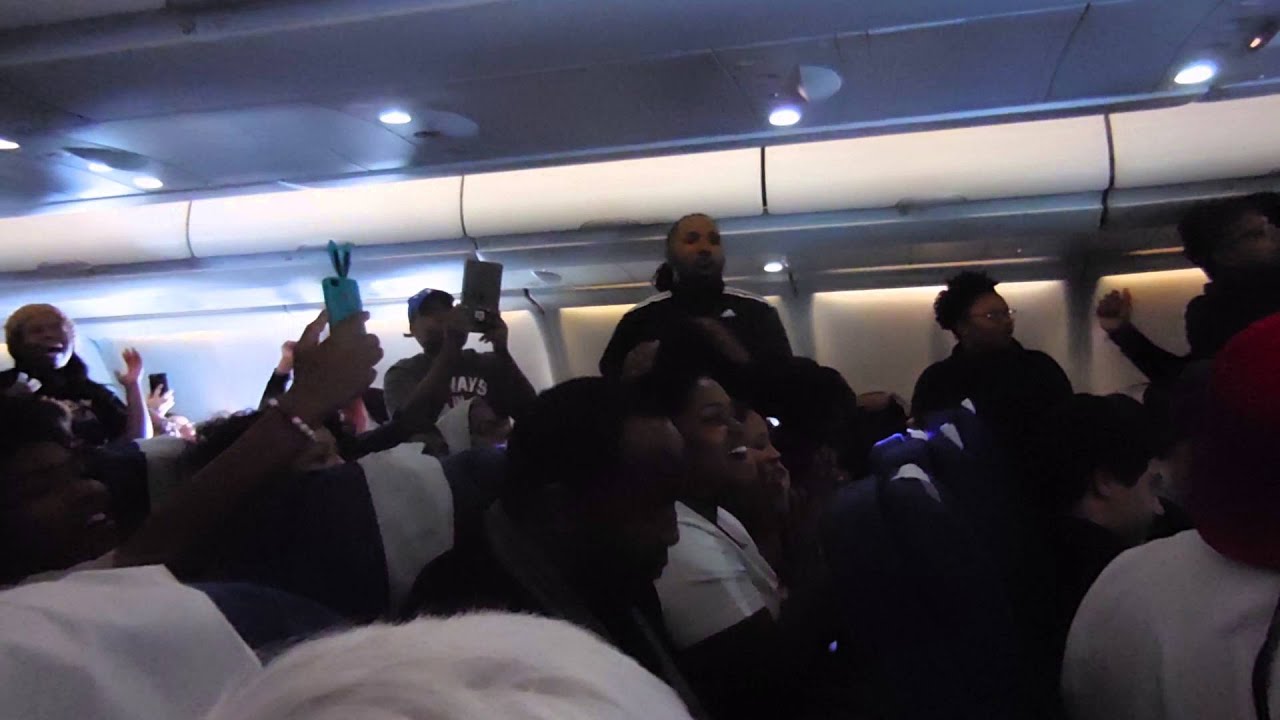 Virginia State University Gospel Chorale Serenades Airline Passengers