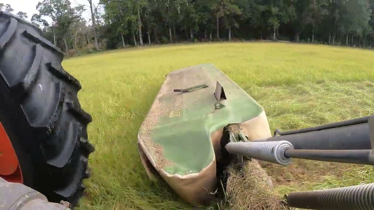 Cutting The Last Hay Of 2025