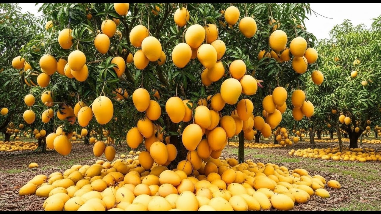 Лучшая техника выращивания манго вместе с зелеными бананами стимулирует сверхбыстрое плодоношение.