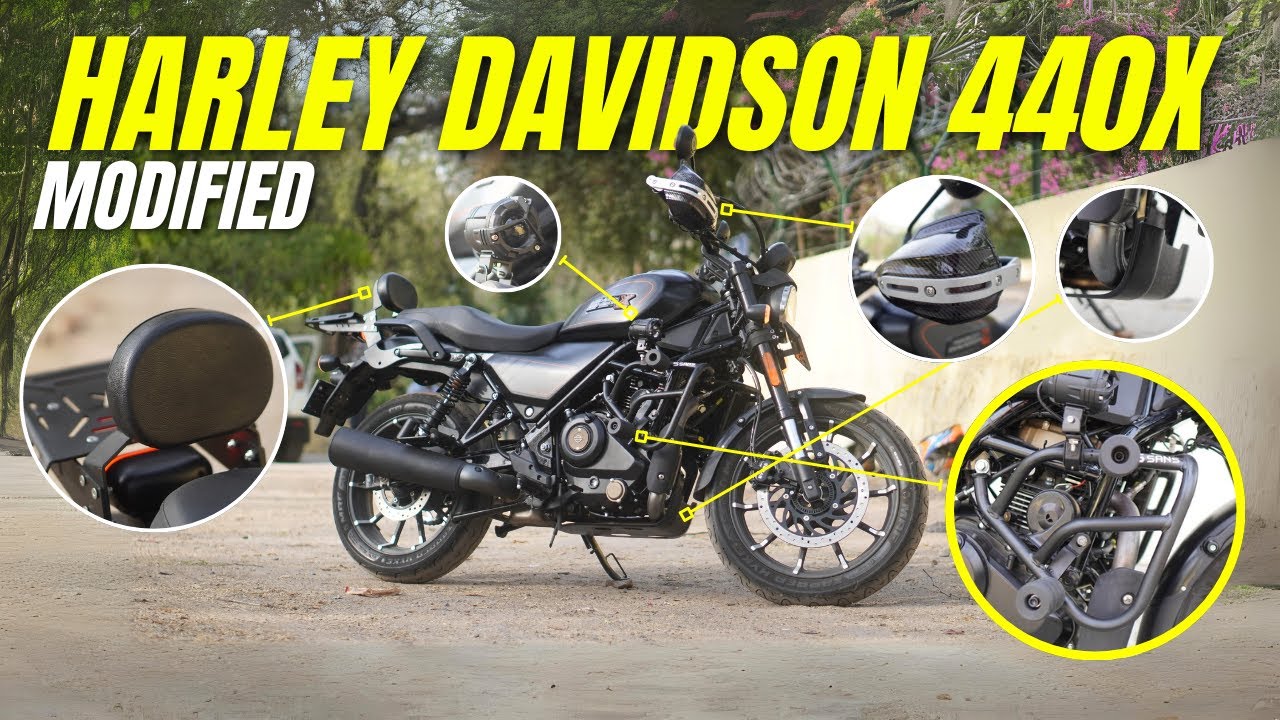 Harley Davidson 440x Best Modified Accessories Ever in India 🇮🇳 😯harley440x#harleydavidson440x #440x