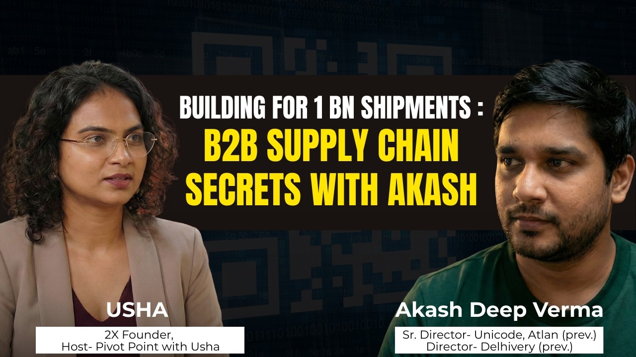 He Built Systems for 1 Billion+ Revenue at Delhivery | Akash Deep Verma