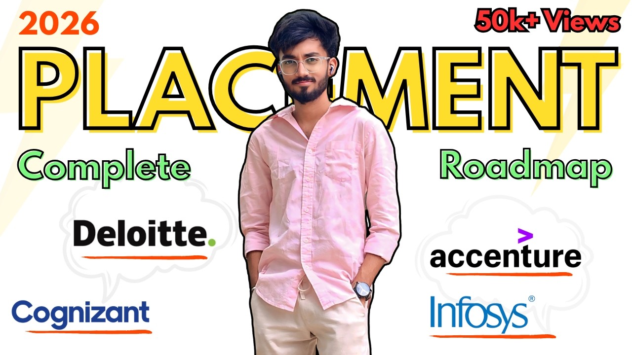 How to Get Placed in Cognizant/Accenture/Wipro (Full Roadmap 2026)