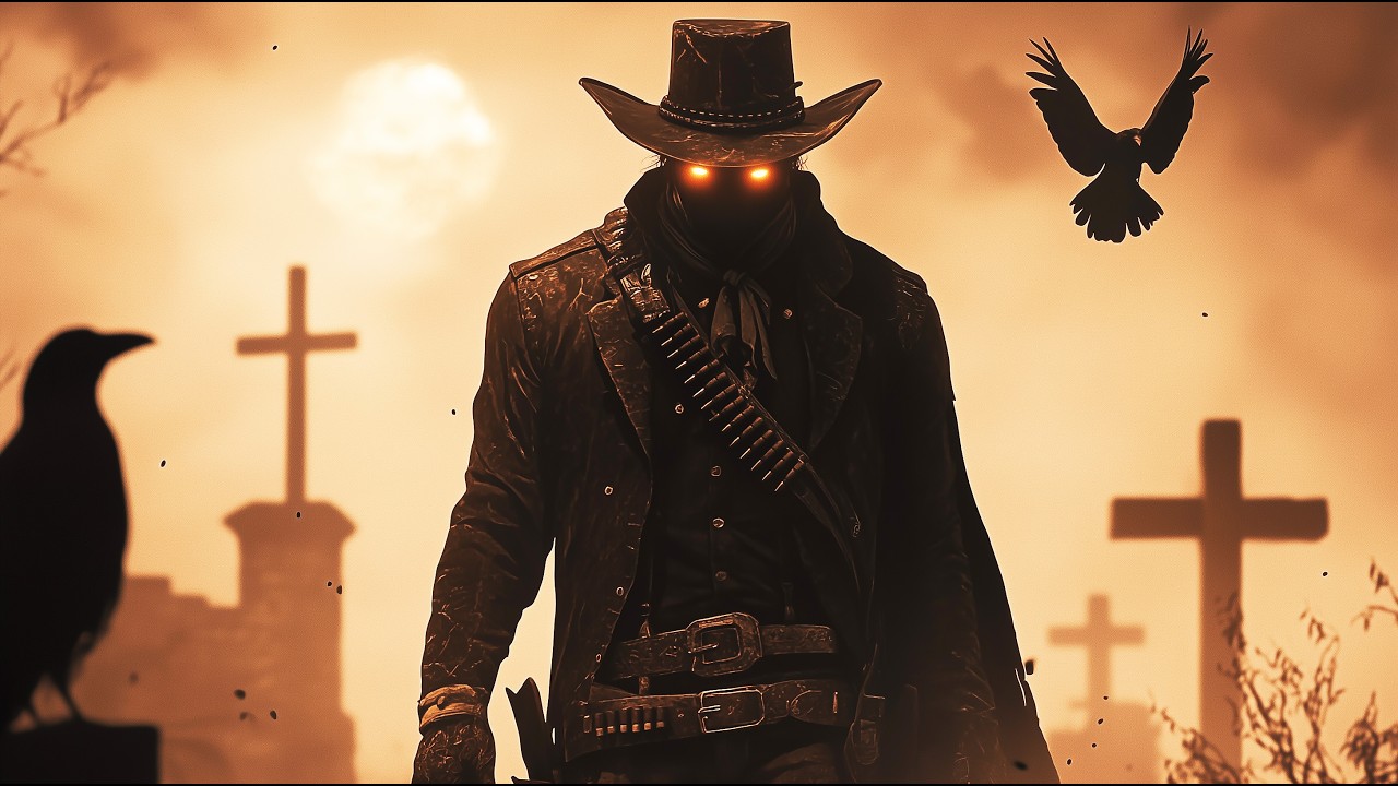Dark Western | Wild West Mystic Ambient | Relaxing Cowboy Music