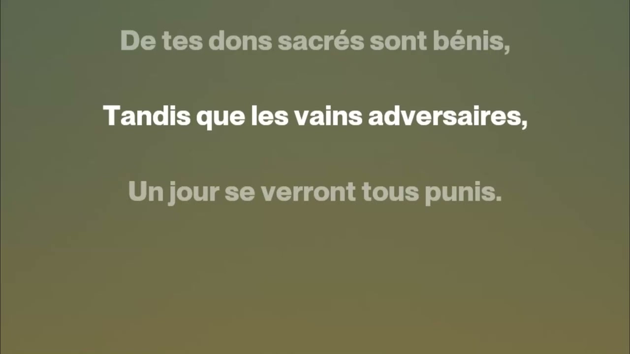 Seigneur, merci pour le prophète #2