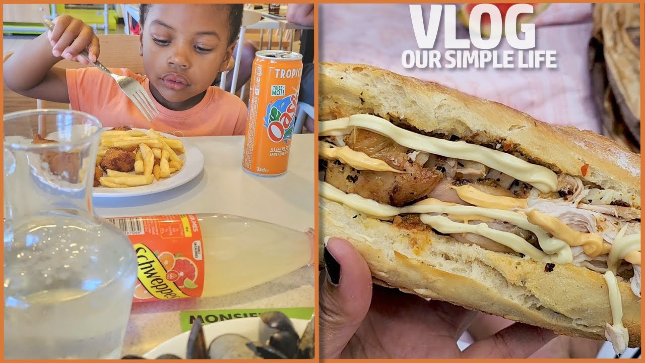 [VLOG] TO THE RESTAURANT, COOKING, PICNIC AT THE LAKE, EATING