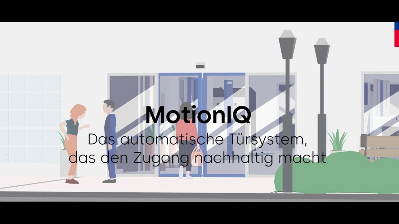 dormakaba MotionIQ – Nachhaltige Steuerung für automatische Schiebetüren