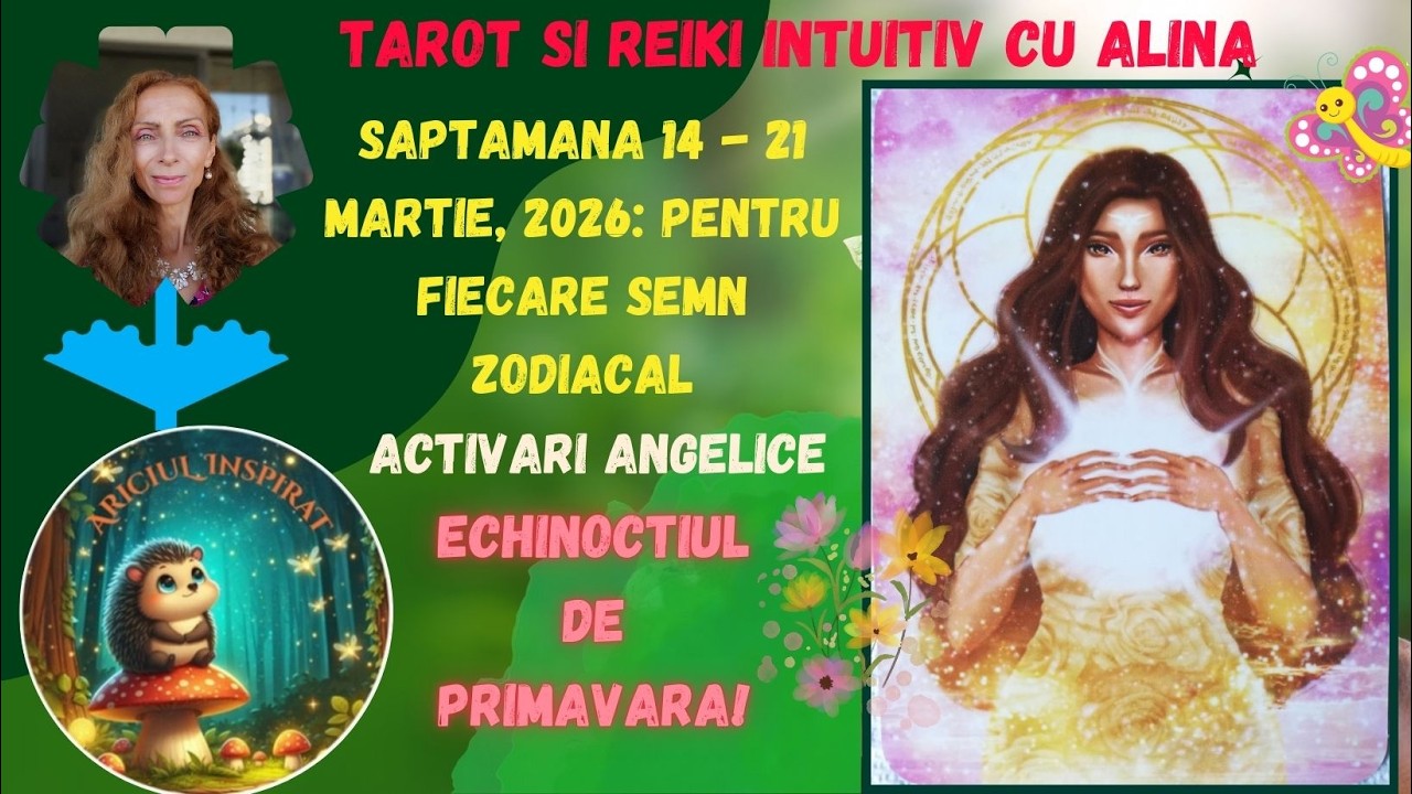 ♊️☕️🌞🌺 GEMENI TAROT - 14 - 21 MARTIE, 2026 🌟🚀
